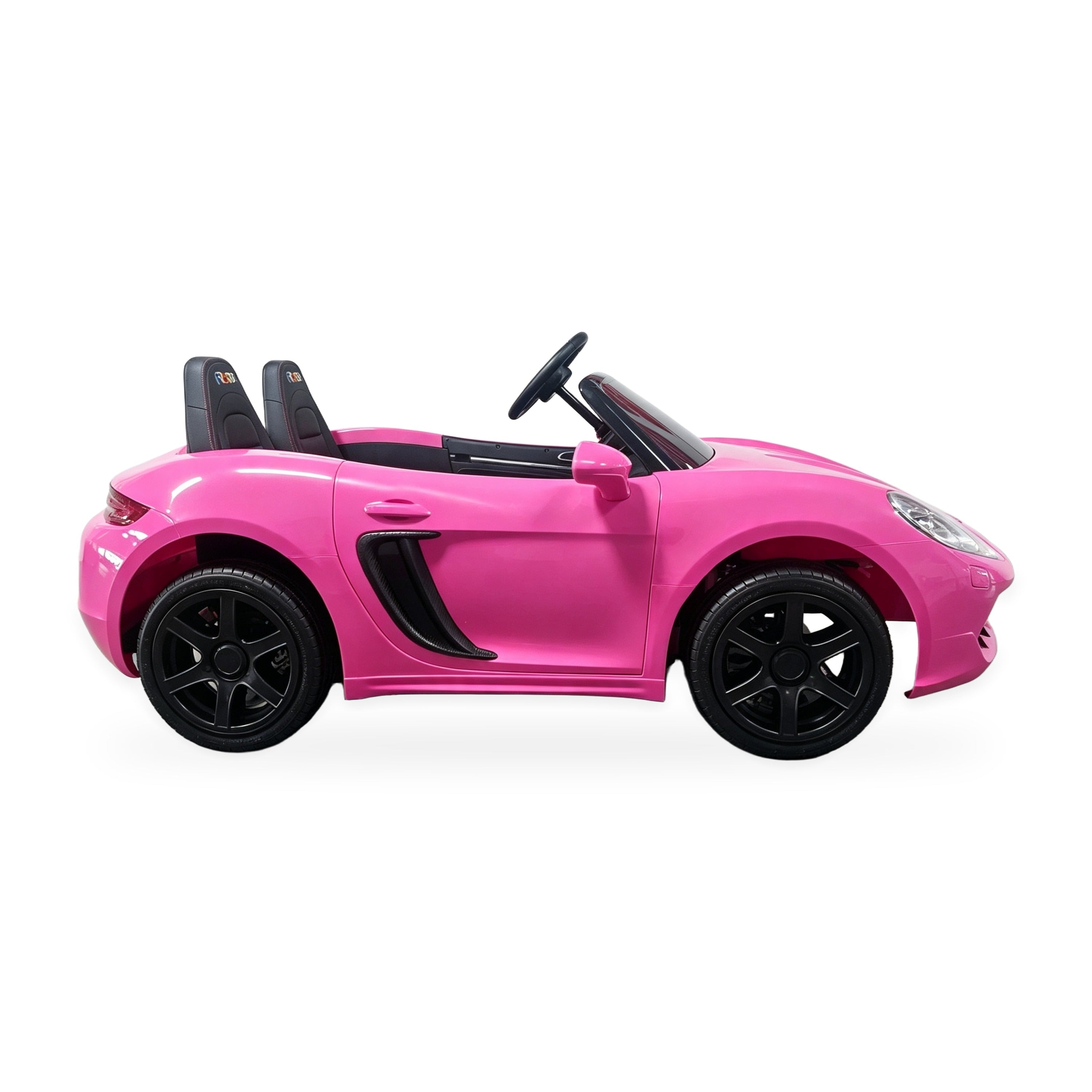 24V Freddo Viper XXL 2-Seater Ride-On Car for Kids & Adults with Brushless Motor - Pink