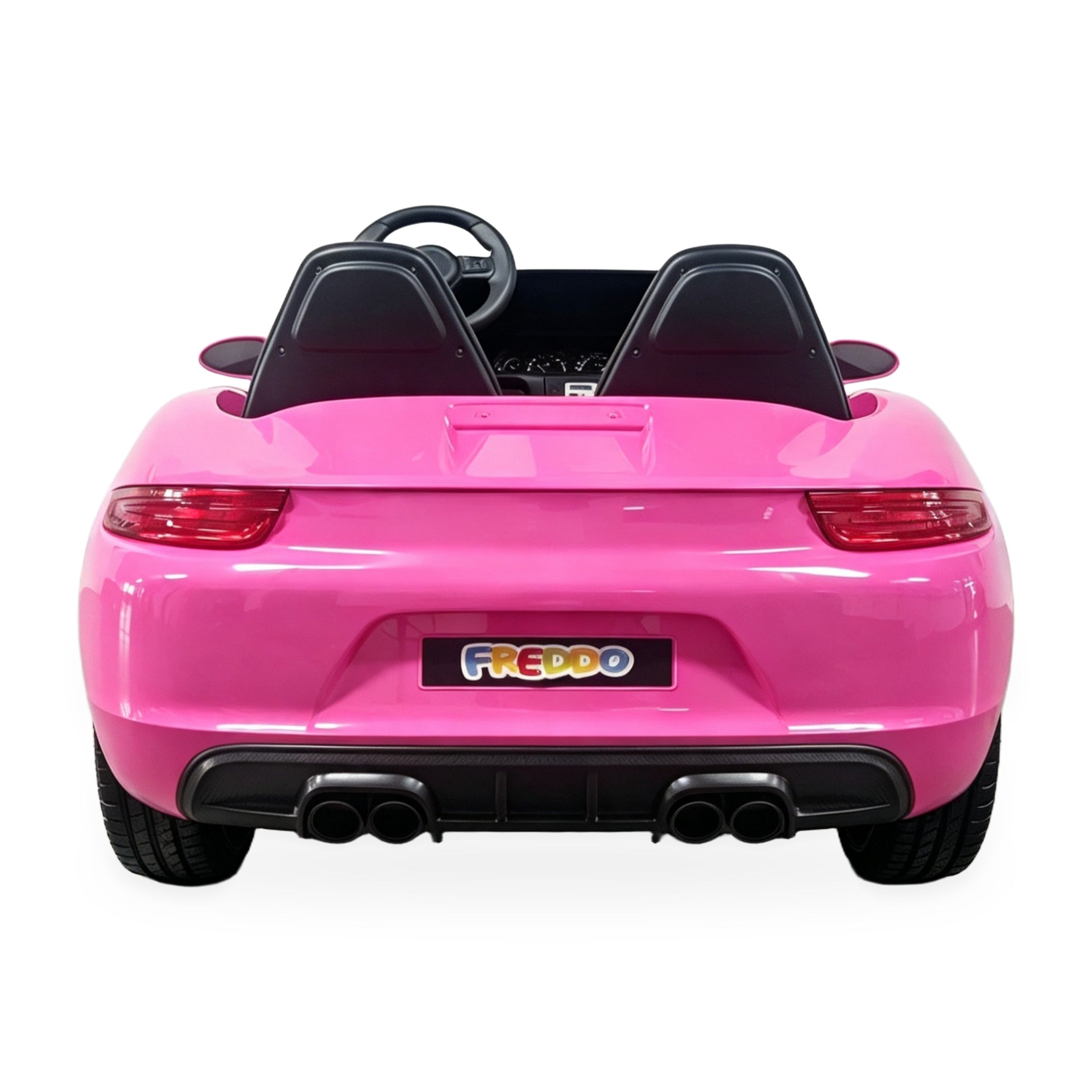 24V Freddo Viper XXL 2-Seater Ride-On Car for Kids & Adults with Brushless Motor - Pink