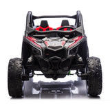 Officially Licensed Can-Am Maverick 48V 2-Seater Kids Ride-On UTV - Dark Red