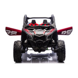 Officially Licensed Can-Am Maverick 48V 2-Seater Kids Ride-On UTV - Dark Red