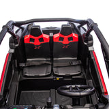 Officially Licensed Can-Am Maverick 48V 2-Seater Kids Ride-On UTV - Dark Red