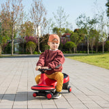 Freddo Toys Swing Car with Flashing Wheels – rear view | Freddo Toys Canada