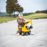 Caterpillar Foot to Floor Ride-On for Toddlers – rear view | Freddo Toys Canada