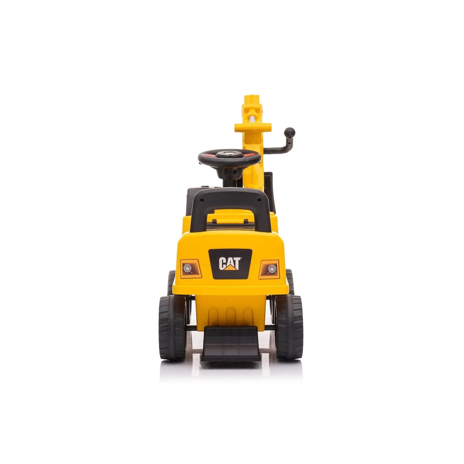 Caterpillar Foot to Floor Ride-On for Toddlers – front three-quarter view | Freddo Toys Canada