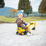 Caterpillar Foot to Floor Ride-On for Toddlers – dashboard and seat | Freddo Toys Canada