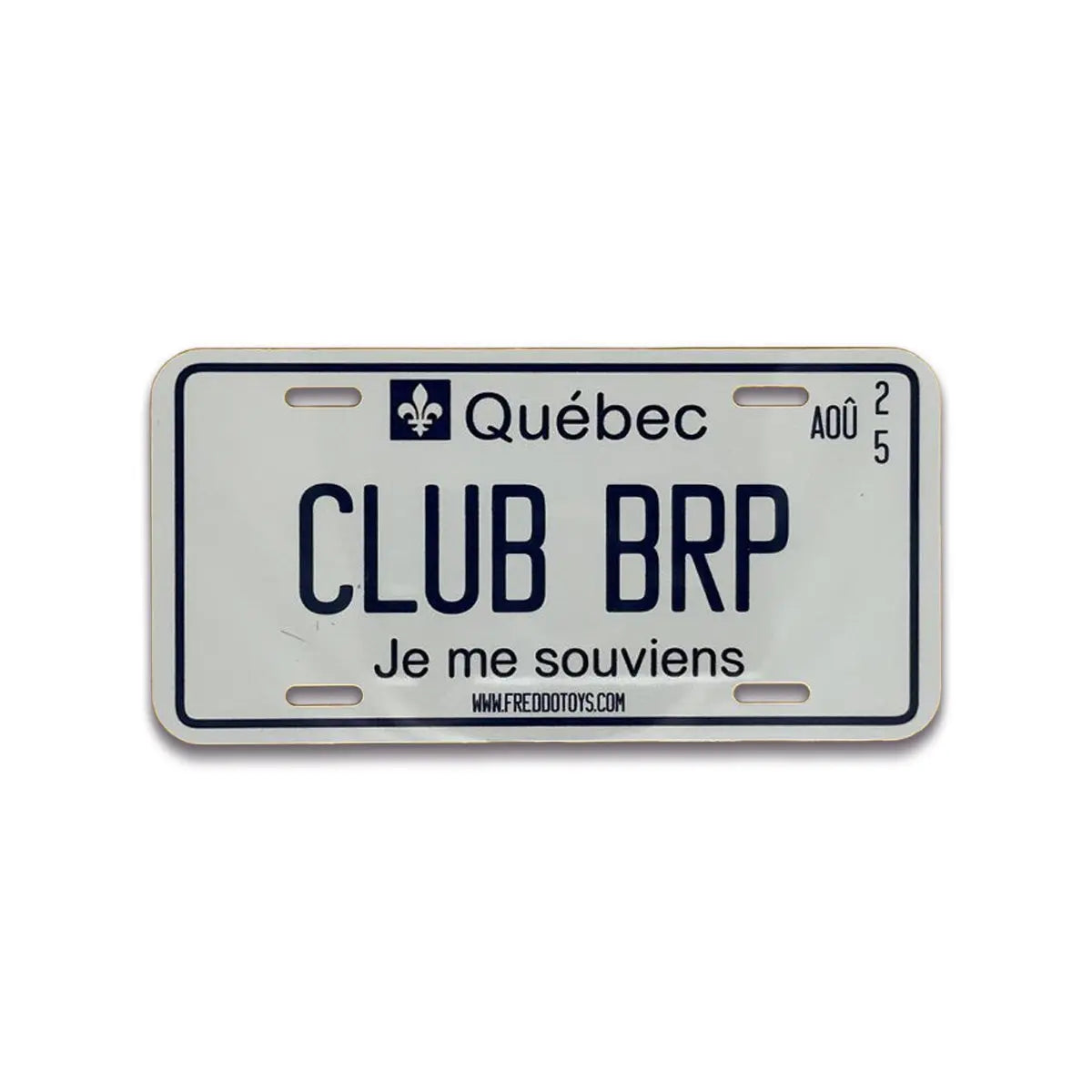 Custom Kids’ Ride-On Car License Plate | Freddo Toys Canada