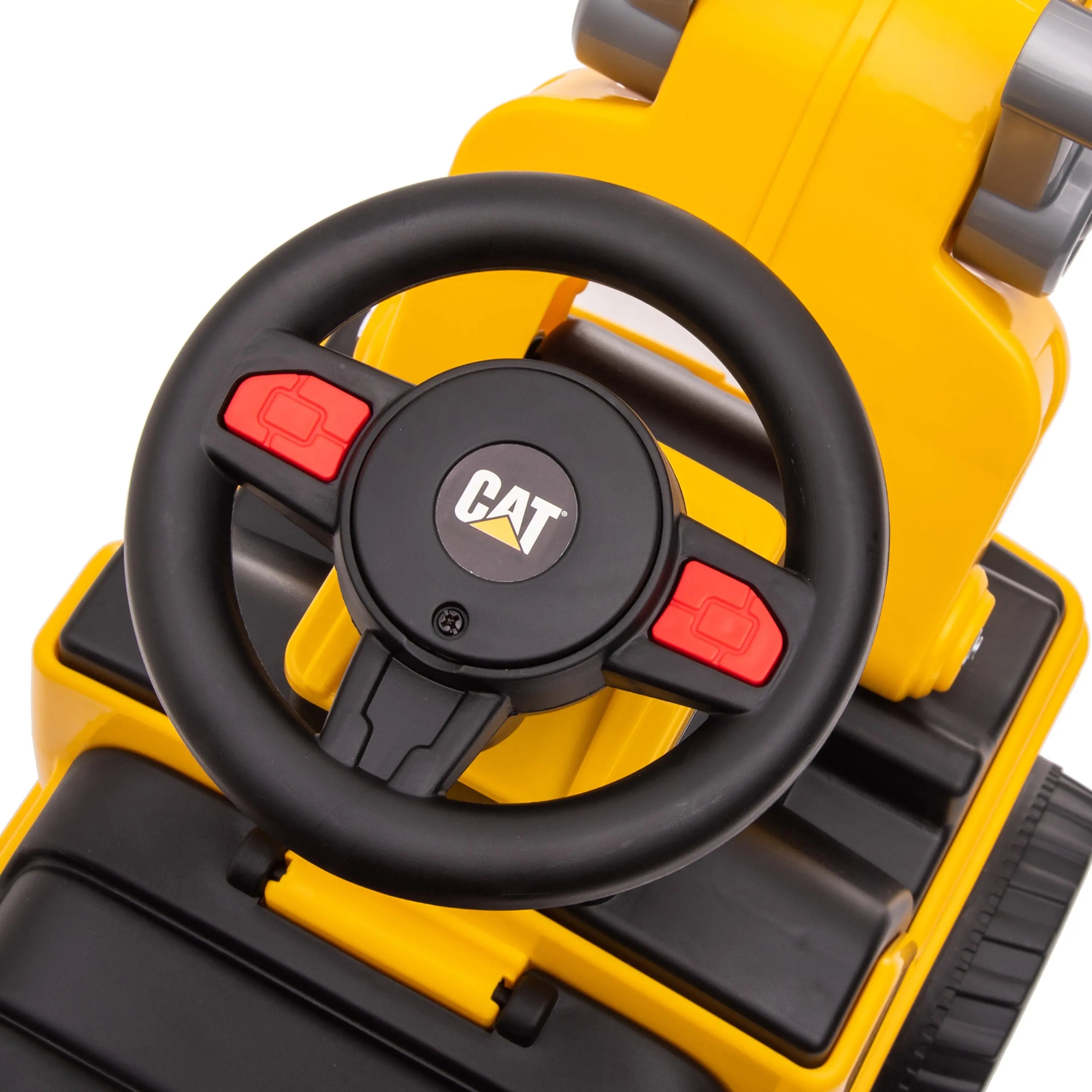 CAT Excavator Foot to Floor – open doors | Freddo Toys Canada