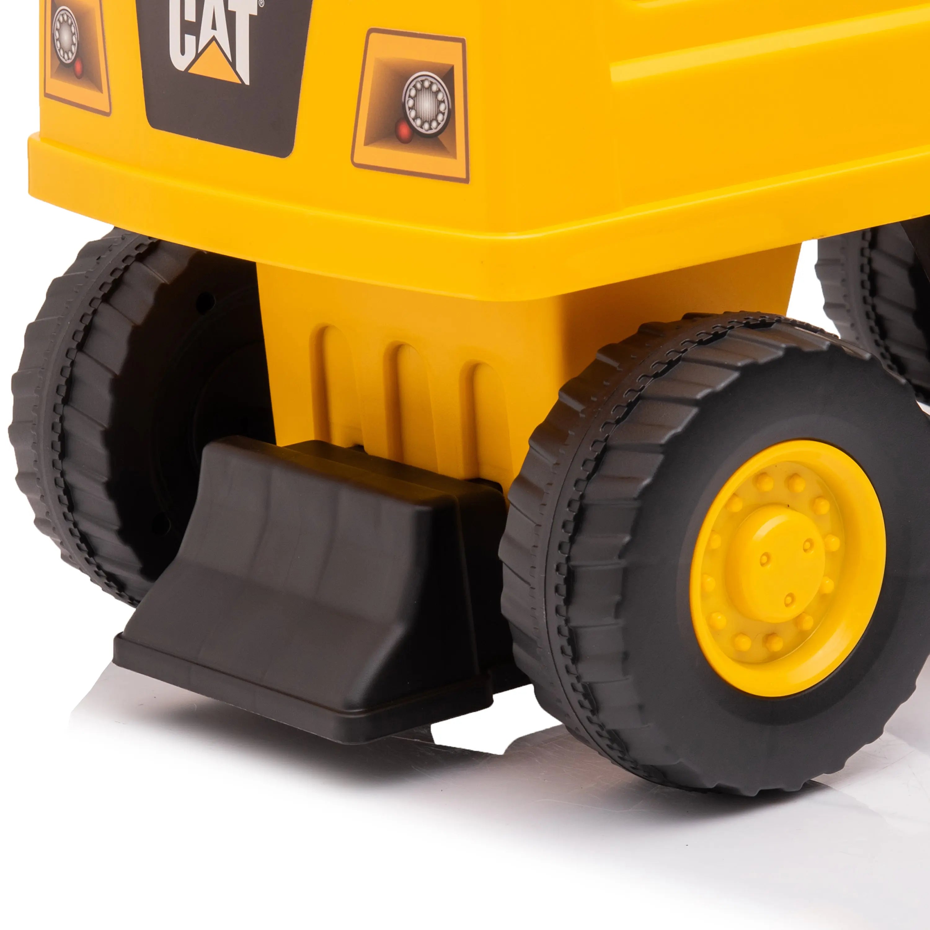 CAT Excavator Foot to Floor – LED headlights detail | Freddo Toys Canada