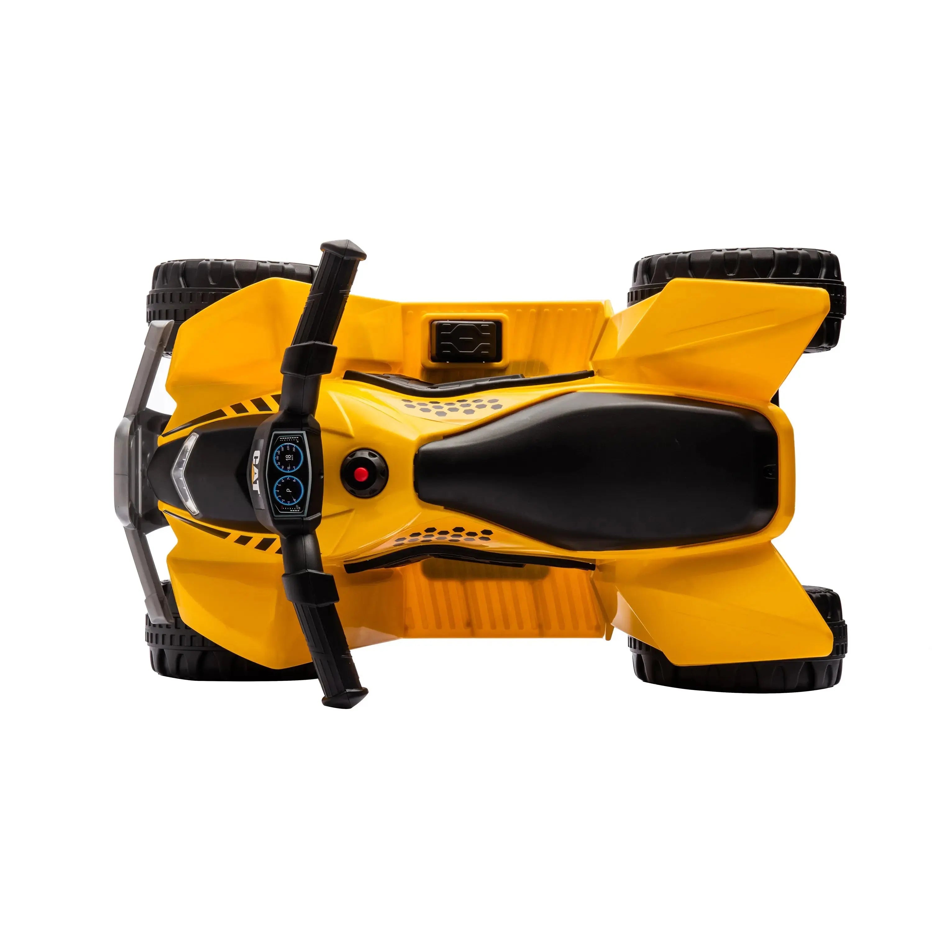 Mini CAT ATV 6V Ride-on – LED headlights detail | Freddo Toys Canada
