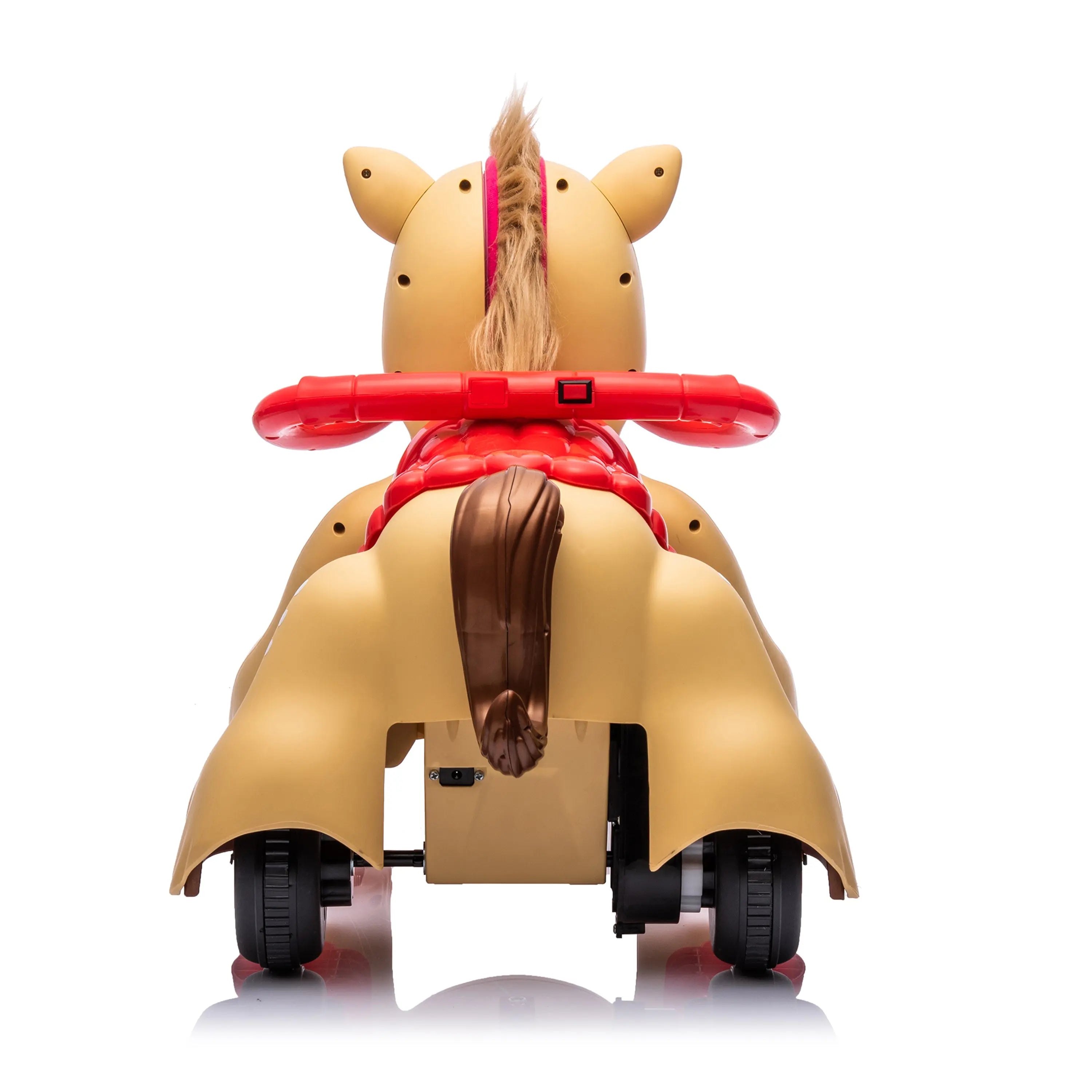Freddo Horse 6V Ride-on – rear view | Freddo Toys Canada