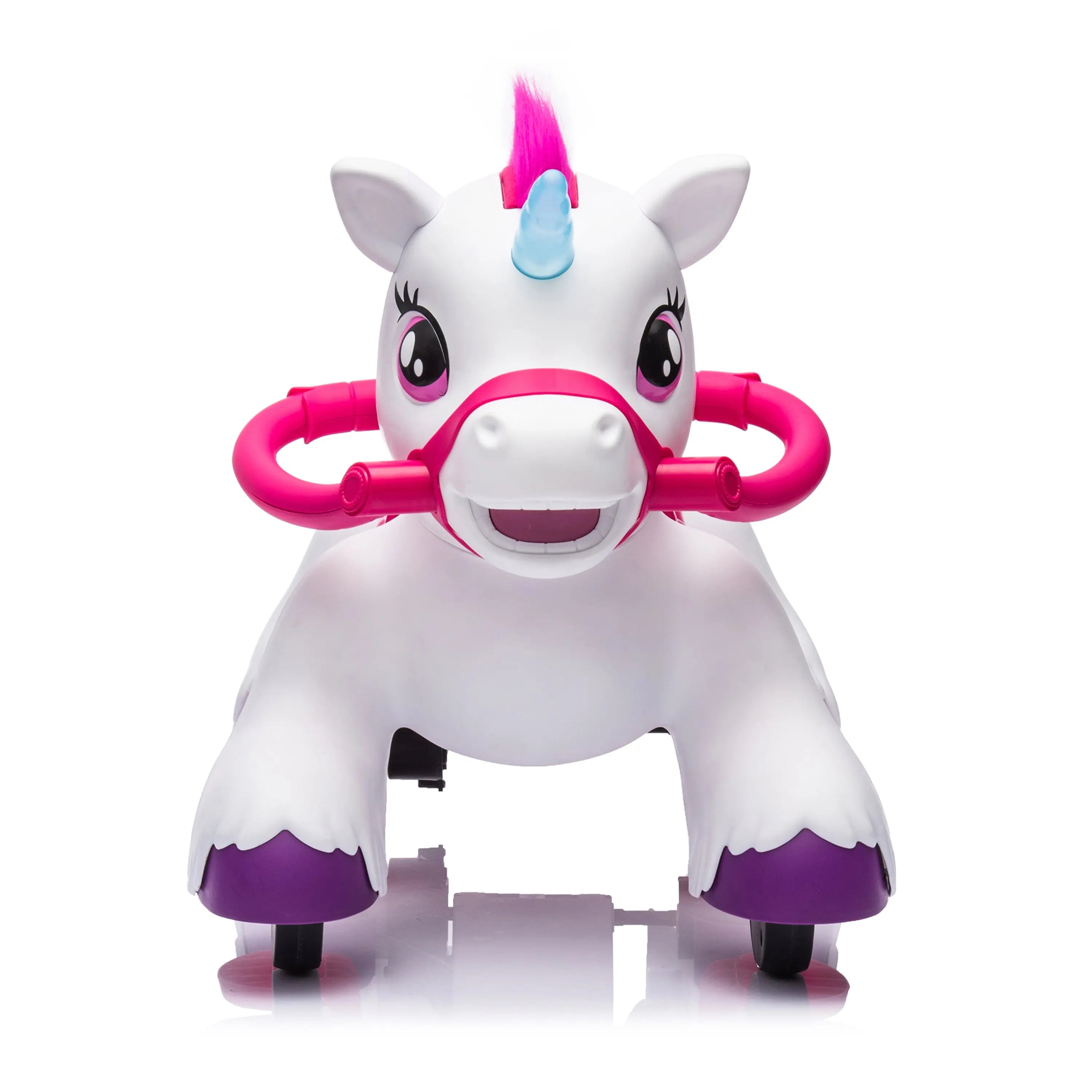 Freddo Unicorn 6V Ride-on – open doors | Freddo Toys Canada