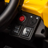 CAT Loader 12V Ride-on – steering wheel and controls | Freddo Toys Canada