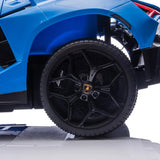 Lamborghini Revuelto 24V Ride-on – rear three-quarter view | Freddo Toys Canada