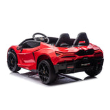 Lamborghini Revuelto 24V Ride-on – side view | Freddo Toys Canada