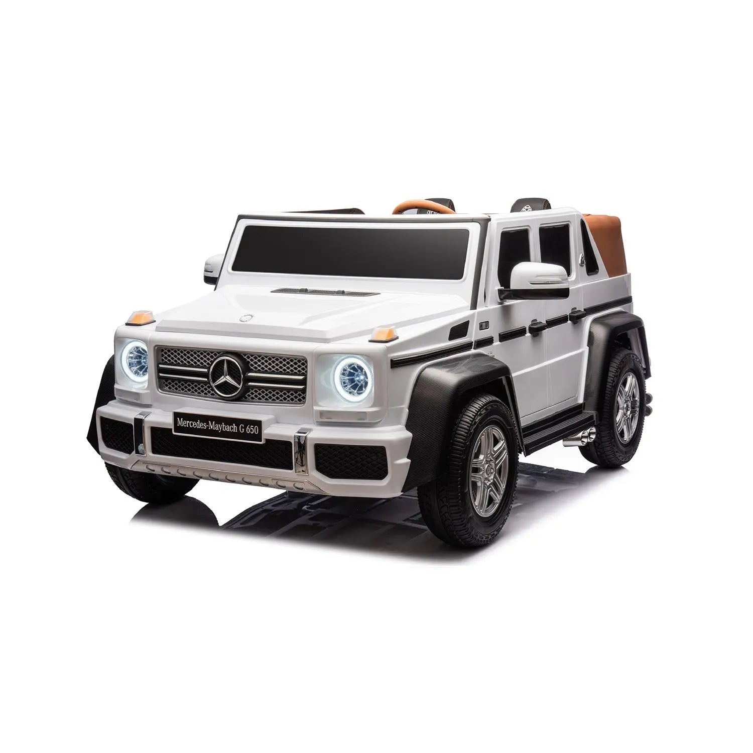 24V Mercedes Maybach G650 Brushless Motor Ride-on – side profile | Freddo Toys Canada