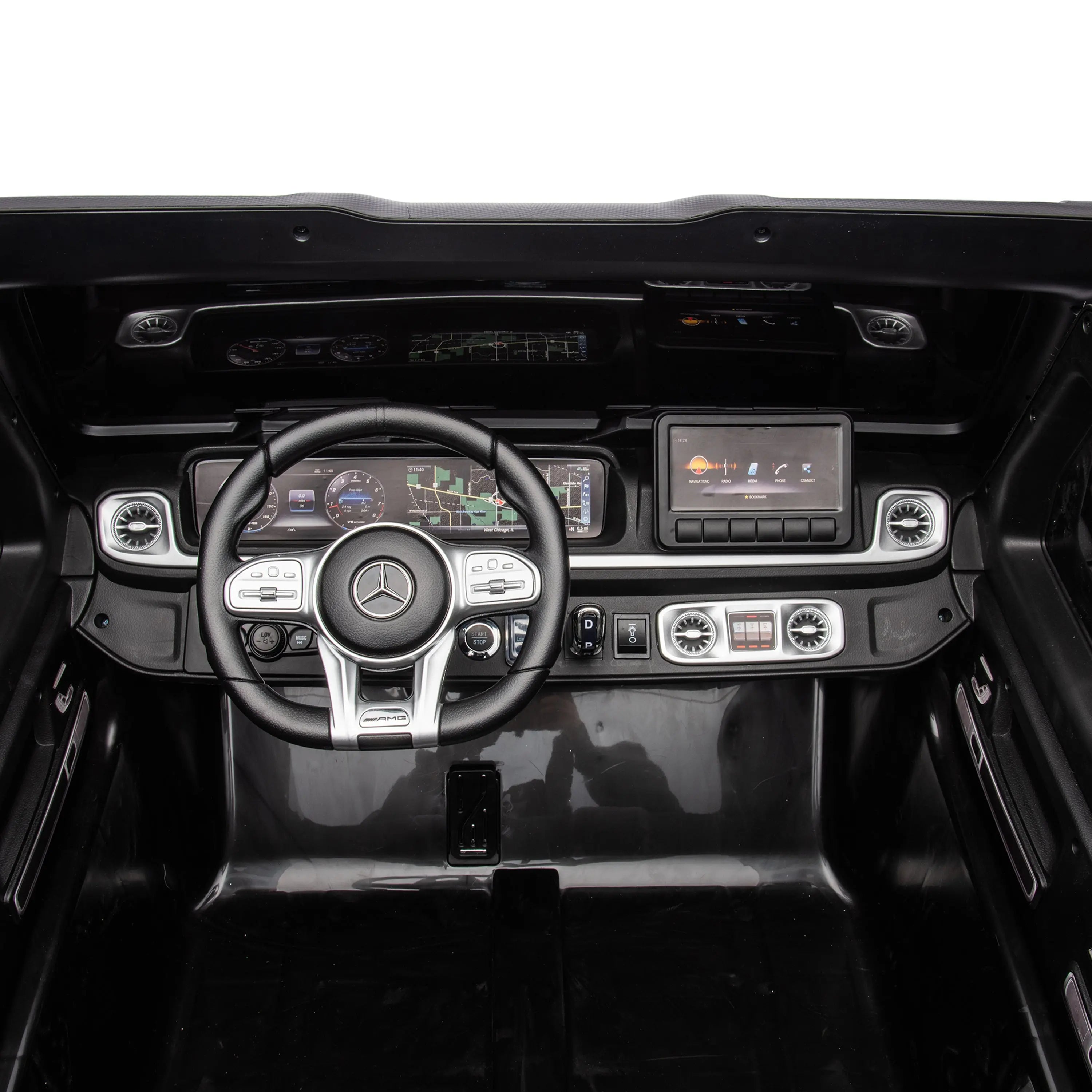 24V Mercedes Benz G-Wagon – interior detail | Freddo Toys Canada
