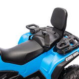 Can-Am Outlander 24V Ride on ATV – wheels and suspension detail | Freddo Toys Canada