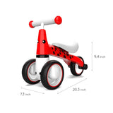 Freddo Toys 3 Wheel Balance Bike – front view | Freddo Toys Canada