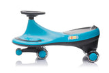 Freddo Toys Swing Car with Flashing Wheels – side profile | Freddo Toys Canada