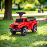 Jeep Rubicon Foot to Floor Ride-On for Toddlers – front view | Freddo Toys Canada
