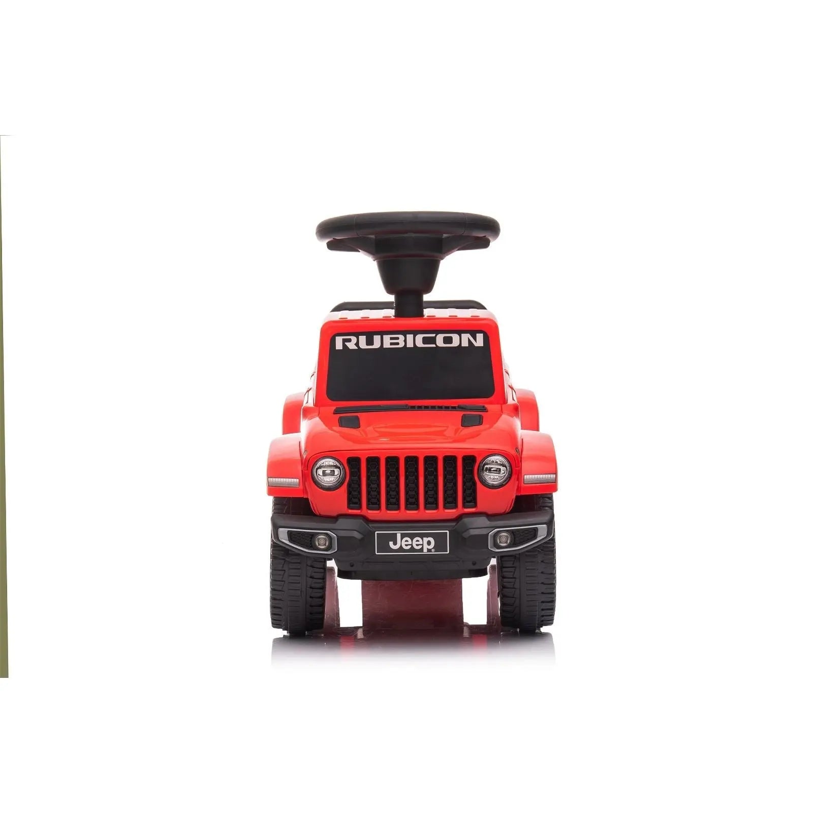 Jeep Rubicon Foot to Floor Ride-On for Toddlers – front three-quarter view | Freddo Toys Canada