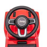 Jeep Rubicon Foot to Floor Ride-On for Toddlers – wheels and suspension detail | Freddo Toys Canada