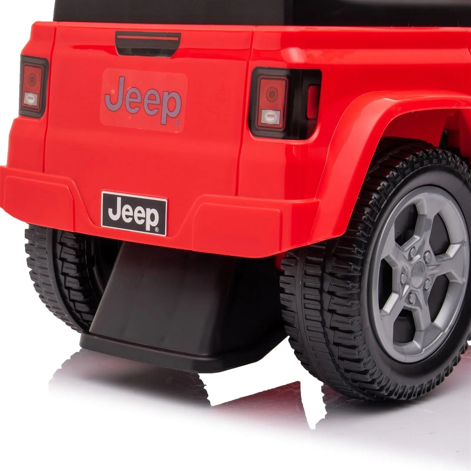 Jeep Rubicon Foot to Floor Ride-On for Toddlers – open doors | Freddo Toys Canada
