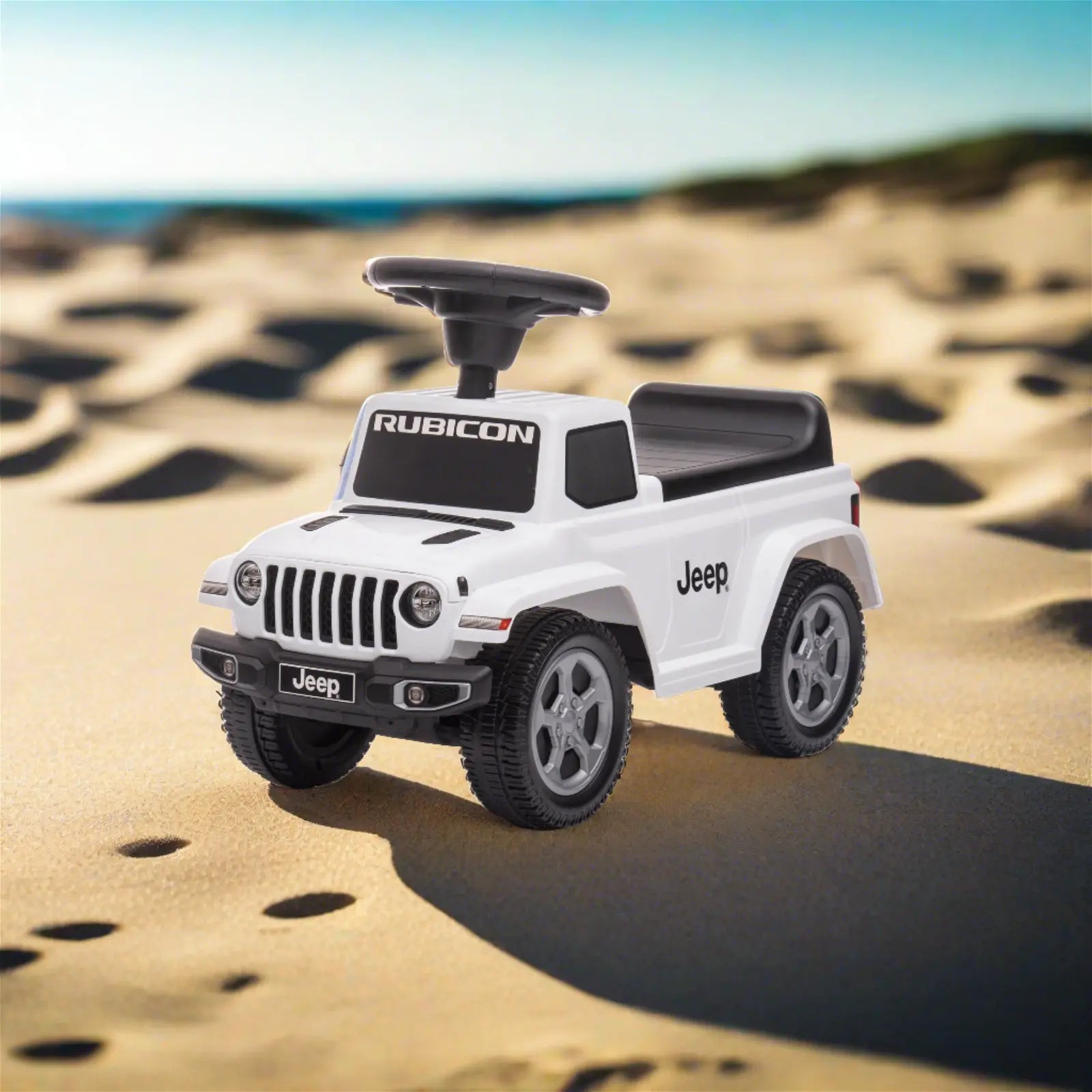 Jeep Rubicon Foot to Floor Ride-On for Toddlers – rear view (2) | Freddo Toys Canada