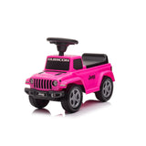 Child riding the Jeep Rubicon Foot to Floor Ride-On for Toddlers (2) | Freddo Toys Canada