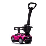 Lamborghini 3-in-1 Kids Push Ride On Toy Car – open doors (2) | Freddo Toys Canada