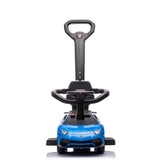 Lamborghini 3-in-1 Kids Push Ride On Toy Car – LED headlights detail | Freddo Toys Canada