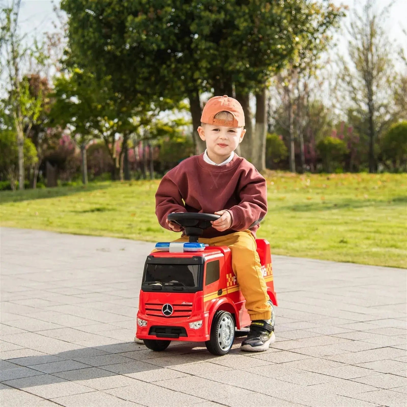 Mercedes Antos Kids' Foot to Floor Ride-On  Freddo Toys