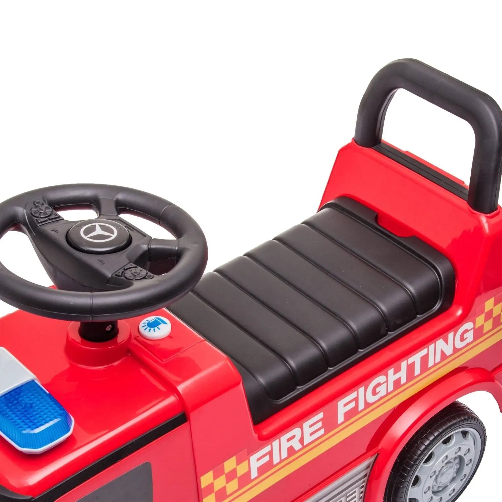 Mercedes Antos Kids' Foot to Floor Ride-On – open doors | Freddo Toys Canada