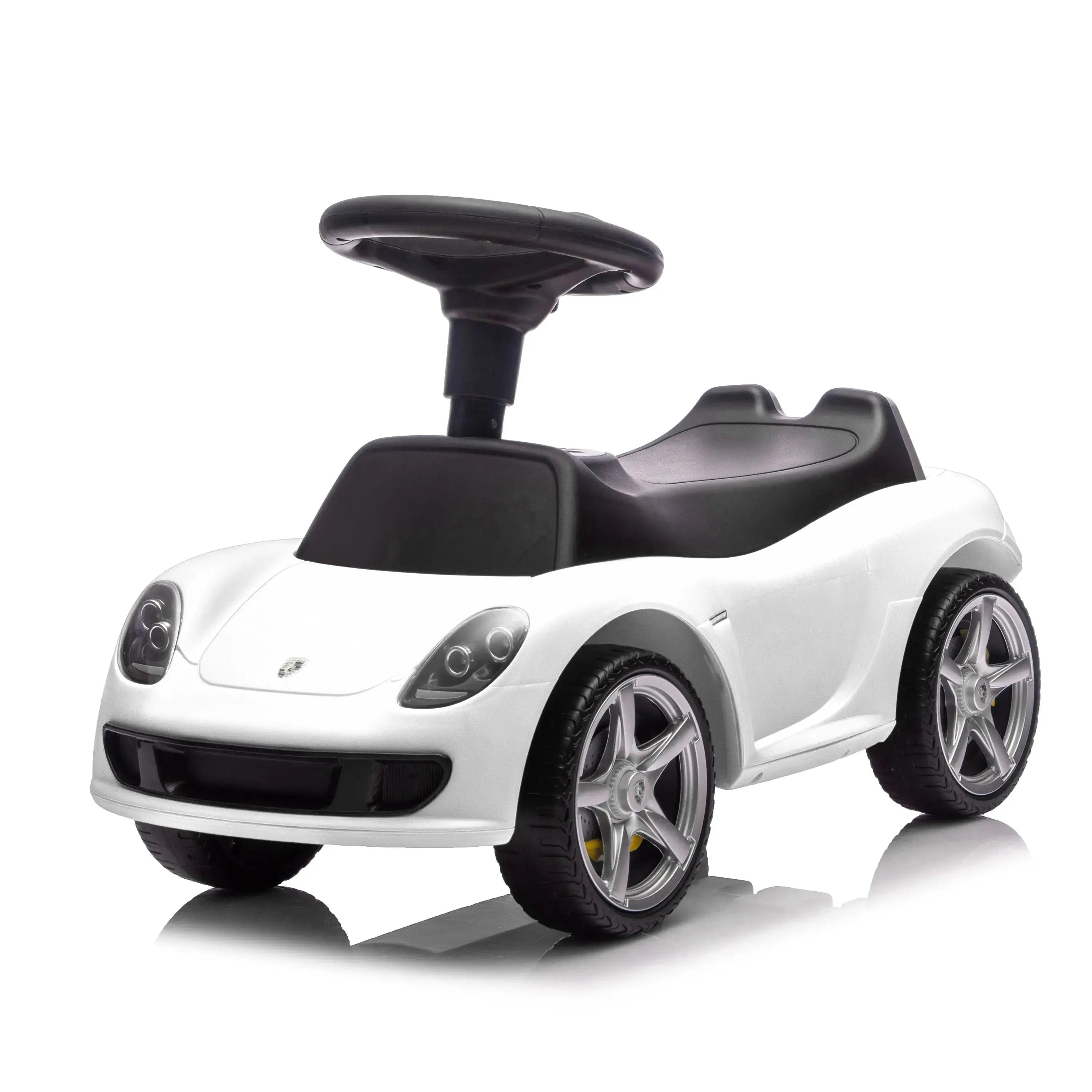 Porsche 911 Carrera GT Foot-to-Floor Ride-On – wheels and suspension detail | Freddo Toys Canada