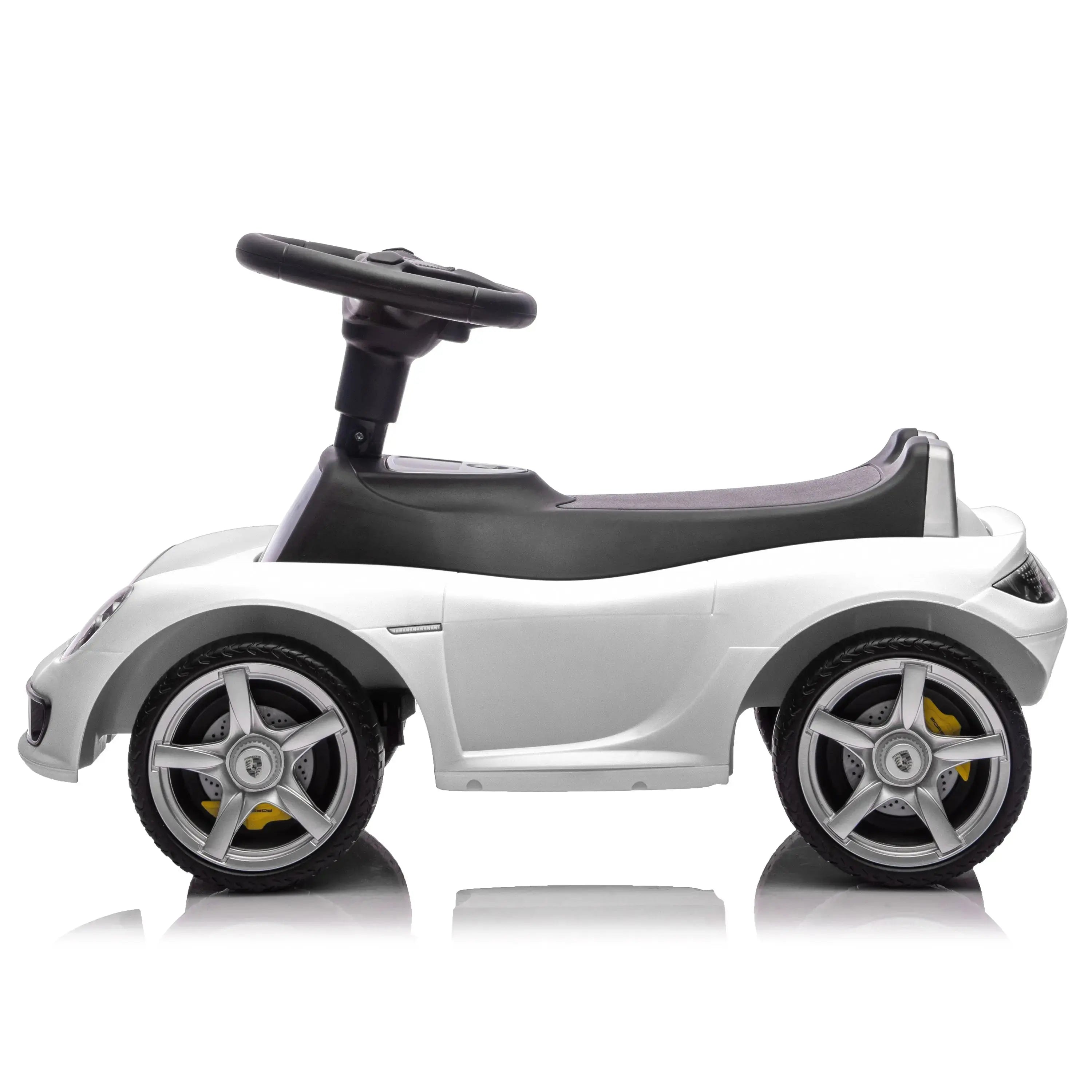 Porsche 911 Carrera GT Foot-to-Floor Ride-On – LED headlights detail | Freddo Toys Canada