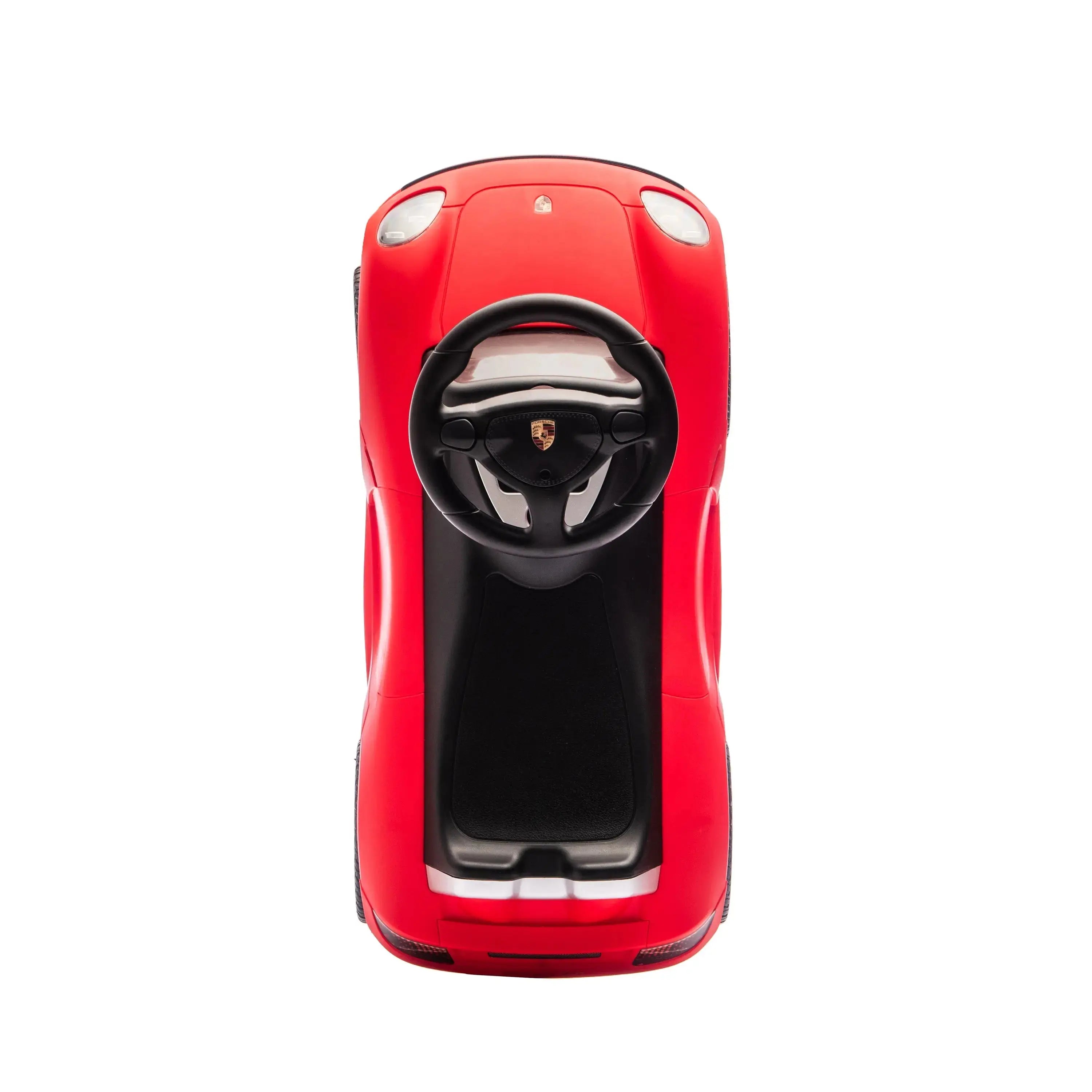 Porsche 911 Carrera GT Foot-to-Floor Ride-On – steering wheel and controls (2) | Freddo Toys Canada