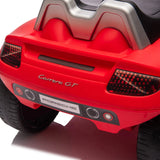 Child riding the Porsche 911 Carrera GT Foot-to-Floor Ride-On (2) | Freddo Toys Canada