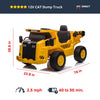 12V CAT Electric Dump Truck 1 Seater Ride-On