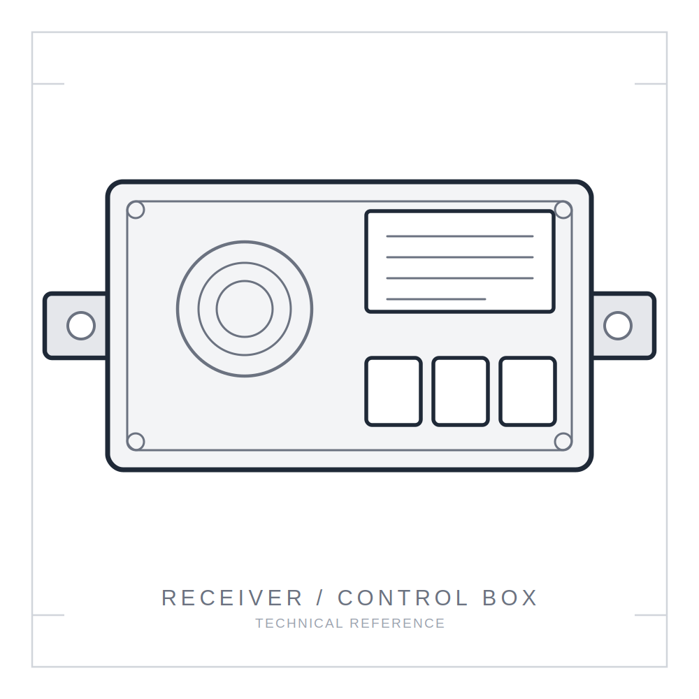 Technical drawing - Receiver