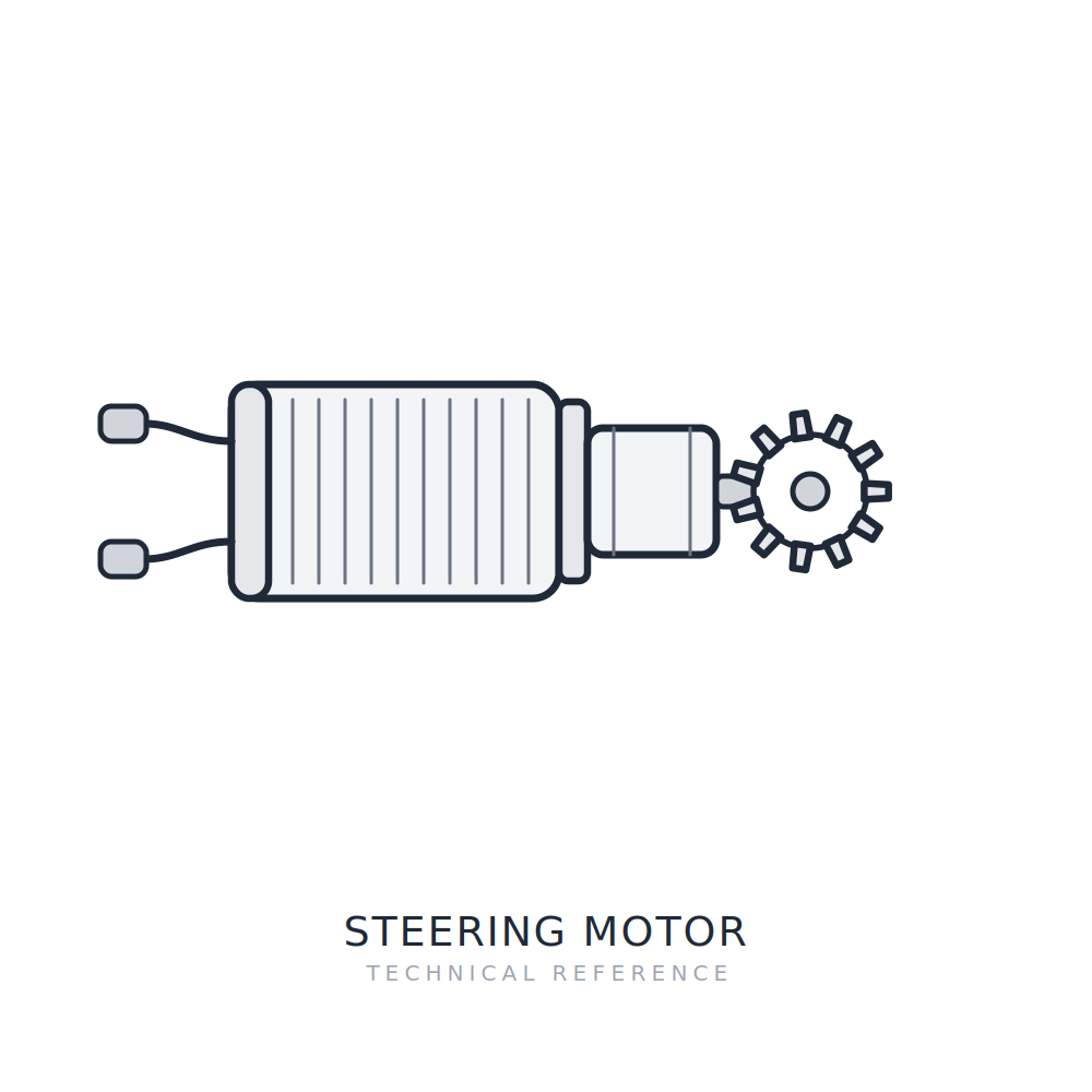 24V Mercedes G-Wagon - Compatible Steering Motor